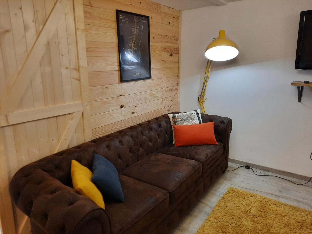 Charmant logement avec terrasse et billard Zimmerbach Extérieur photo